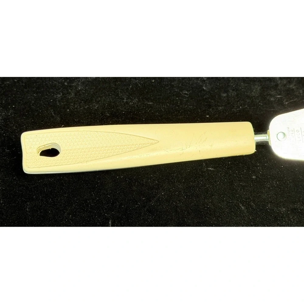 Vintage 4pc Kitchen Utensils: Ekco, Montgomery Ward Spatula Set and Wooden Tongs